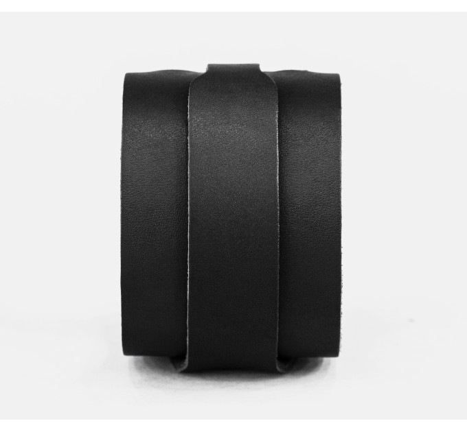 Leather cuff bracelet for men or women, code 8040