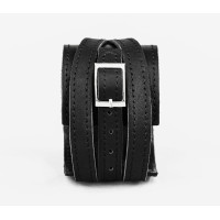Leather cuff bracelet for men or women, code 8040st