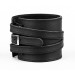 Leather cuff bracelet for men or women, code 8045st