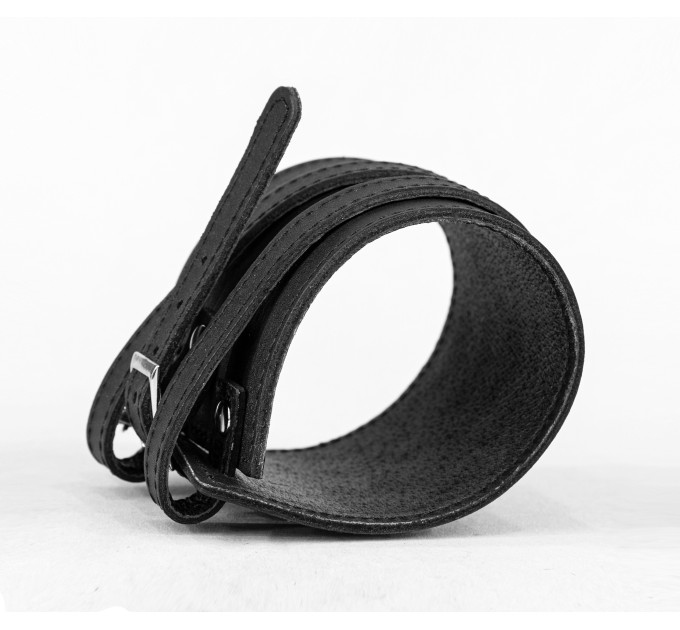 Leather cuff bracelet for men or women, code 8045st