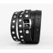 Leather wrap bracelet for men or women, code 8056