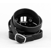 Leather wrap bracelet for men or women, code 8058