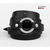 Leather wrap bracelet for men or women, code 8059