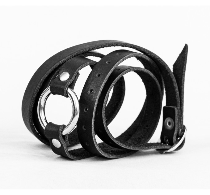 Leather wrap bracelet for men or women, code 8059