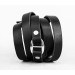 Leather wrap bracelet for men or women, code 8060