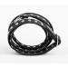 Leather wrap bracelet for men or women, code 8061