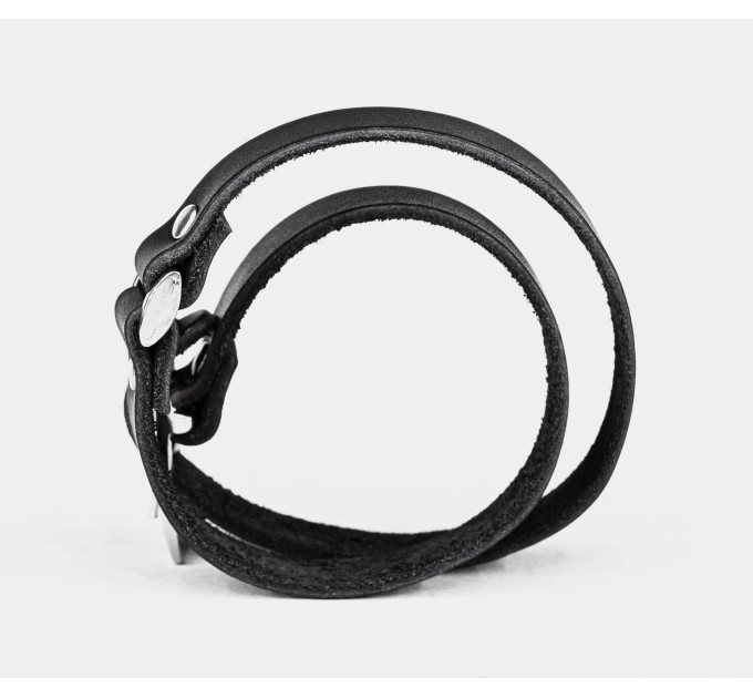 Leather wrap bracelet for men or women, code 8062