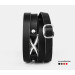 Leather wrap bracelet for men or women, code 8063