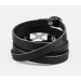 Leather wrap bracelet for men or women, code 8063