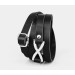 Leather wrap bracelet for men or women, code 8063