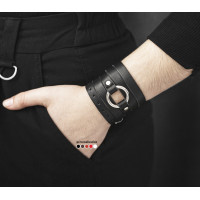 Leather wrap bracelet for men or women, code 8066