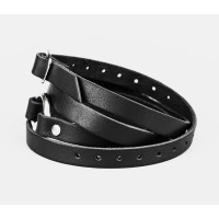 Leather wrap bracelet for men or women, code 8066