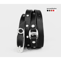 Leather wrap bracelet for men or women, code 8067