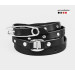Leather wrap bracelet for men or women, code 8067