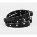 Leather wrap bracelet for men or women, code 8068