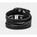 Leather wrap bracelet for men or women, code 8069