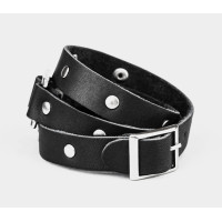 Leather wrap bracelet for men or women, code 8070