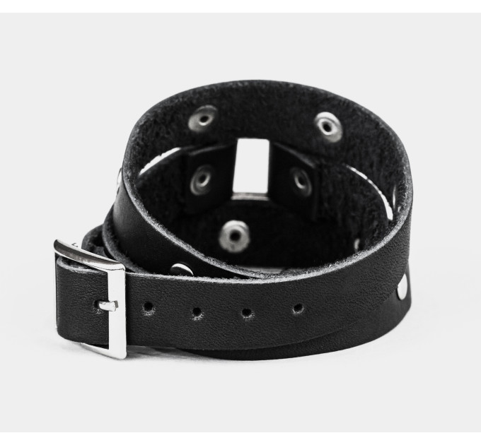 Leather wrap bracelet for men or women, code 8070