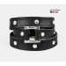Leather wrap bracelet for men or women, code 8070st