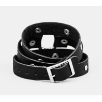 Leather wrap bracelet for men or women, code 8071