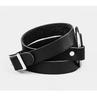 Leather wrap bracelet for men or women, code 8072