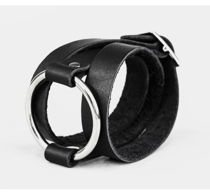 Leather wrap bracelet for men or women, code 8072