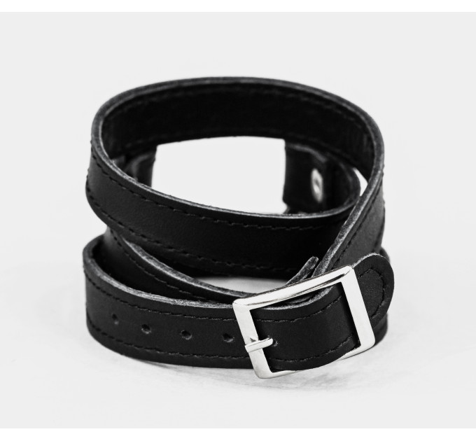 Leather wrap bracelet for men or women, code 8072st