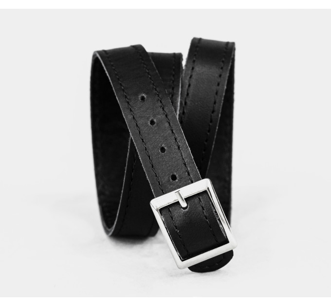 Leather wrap bracelet for men or women, code 8072st