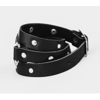 Leather wrap bracelet for men or women, code 8073