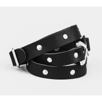 Leather wrap bracelet for men or women, code 8073