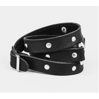 Leather wrap bracelet for men or women, code 8073st