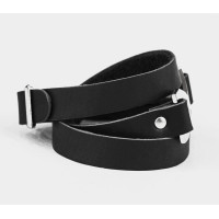 Leather wrap bracelet for men or women, code 8074