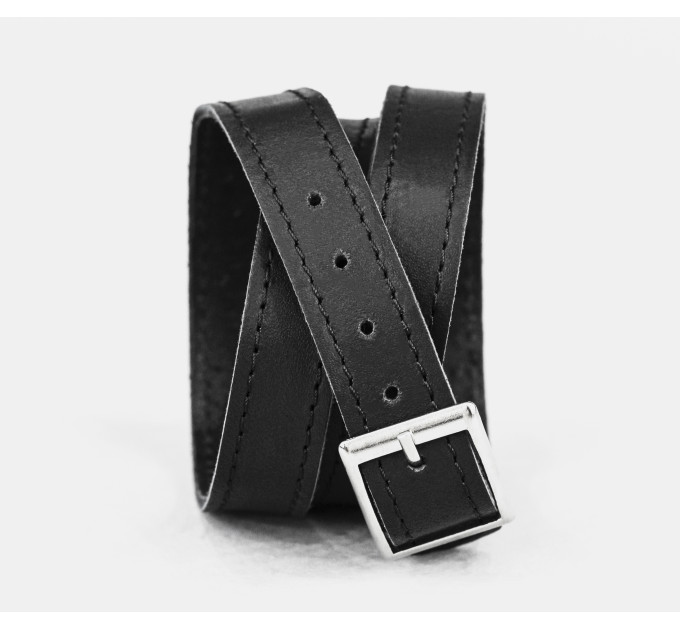 Leather wrap bracelet for men or women, code 8074st