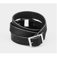 Leather wrap bracelet for men or women, code 8075
