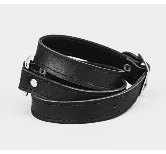 Leather wrap bracelet for men or women, code 8075st