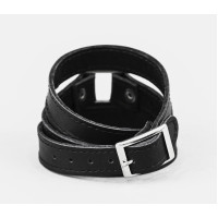 Leather wrap bracelet for men or women, code 8075st