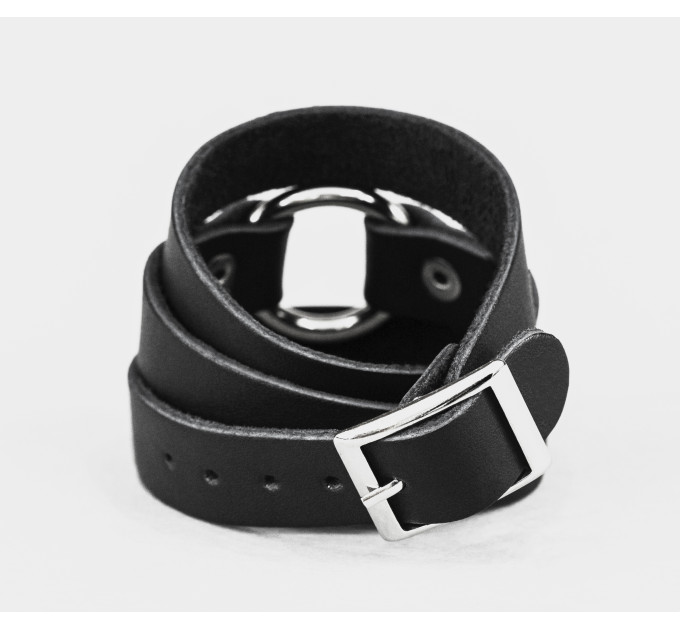 Leather wrap bracelet for men or women, code 8076
