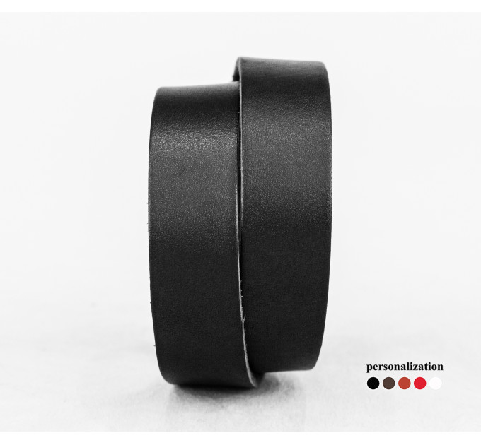 Leather wrap bracelet for men or women, code 8086