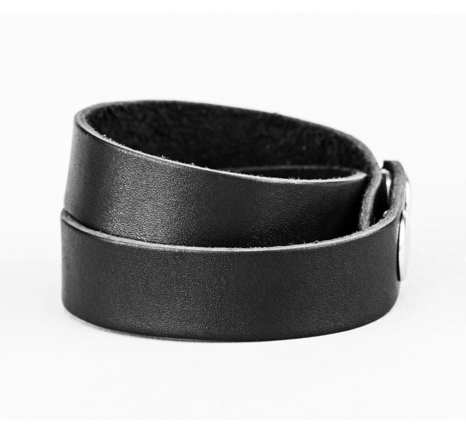 Leather wrap bracelet for men or women, code 8086