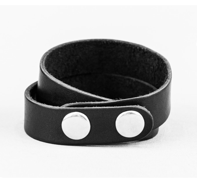Leather wrap bracelet for men or women, code 8086