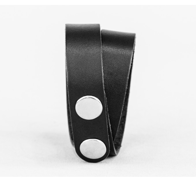 Leather wrap bracelet for men or women, code 8086