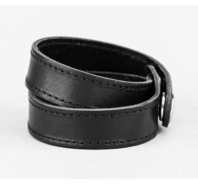 Leather wrap bracelet for men or women, code 8086st