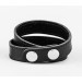 Leather wrap bracelet for men or women, code 8086st