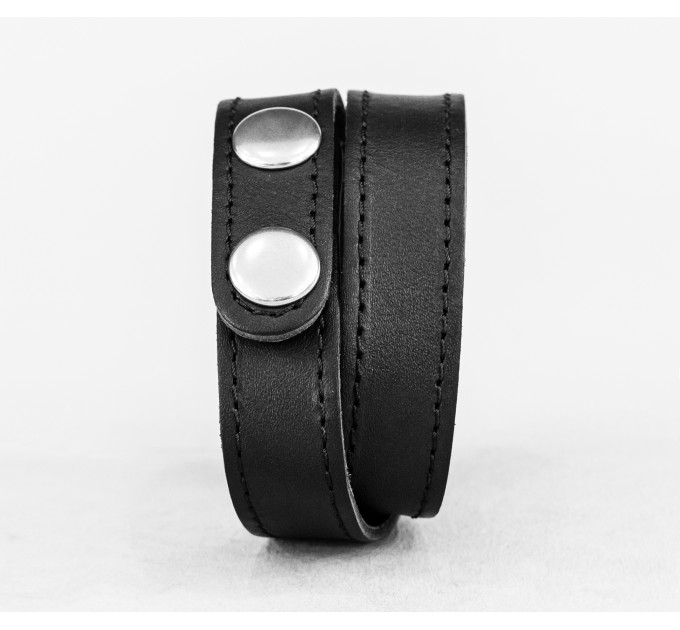 Leather wrap bracelet for men or women, code 8086st