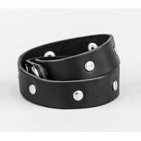 Leather wrap bracelet for men or women, code 8091