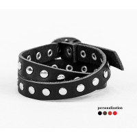 Leather bracelet for men or women, code 8161