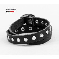 Leather bracelet for men or women, code 8162