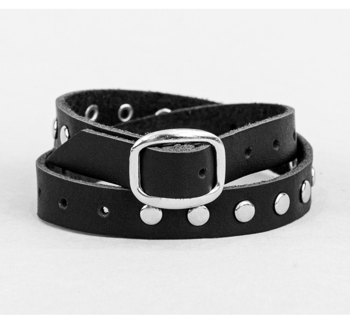 Leather bracelet for men or women, code 8162