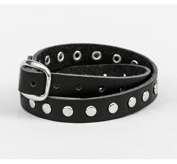 Leather bracelet for men or women, code 8162