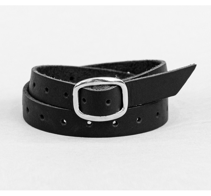 Leather bracelet for men or women, code 8164
